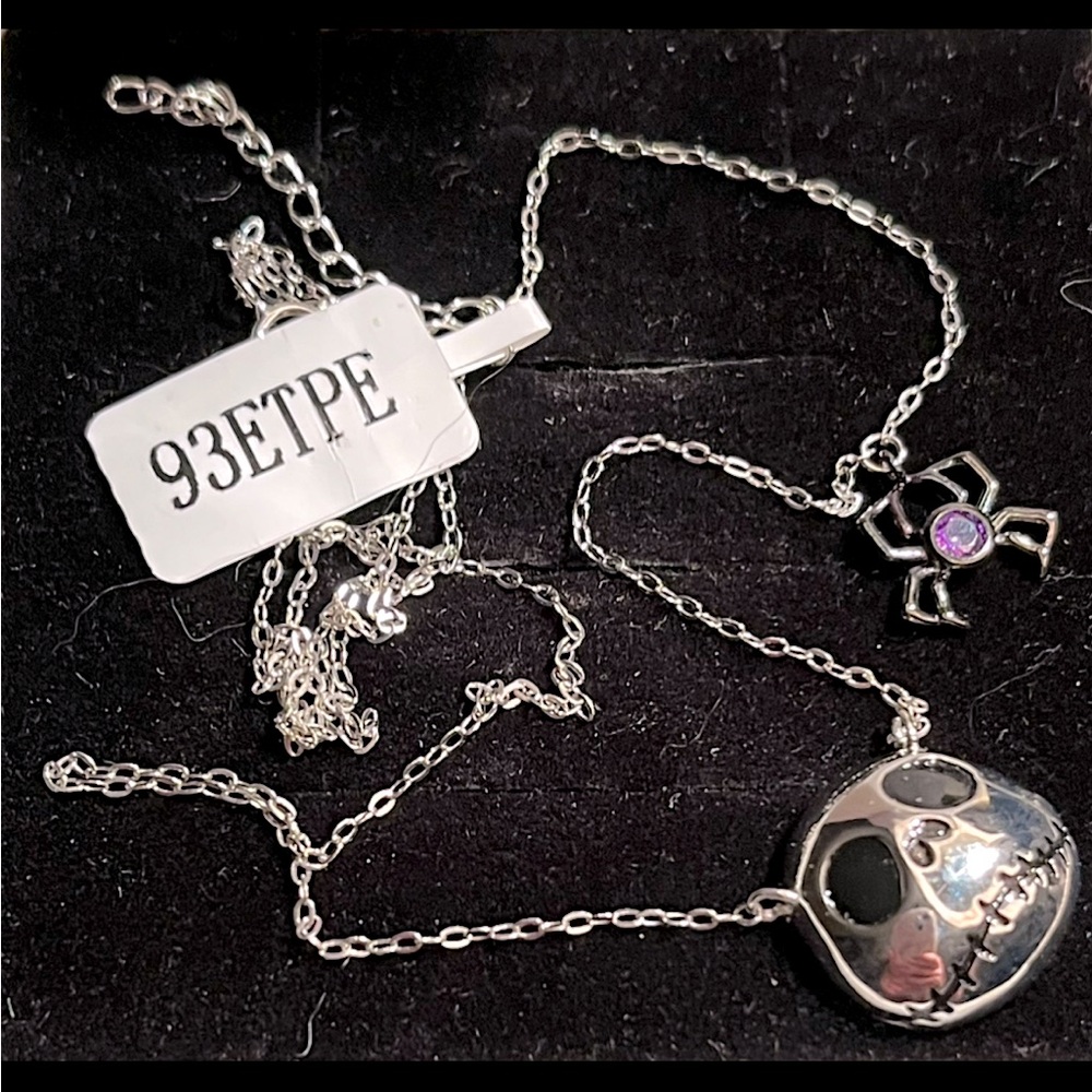 Charmed Aroma-Jack Skellington-Necklace-Sterling Silver 925